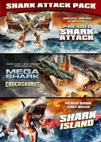 2 Headed Shark Attack/Mega Sha/Shark Attack Pack@Nr/2 Dvd